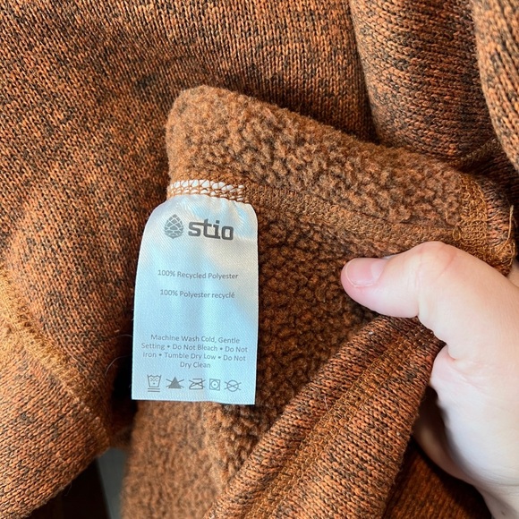 Stio women’s sweet water fleece hoodie jacket size XS - Picture 6 of 10